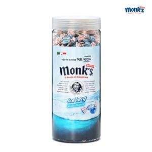 몽스 아이스버그 캔디 520g Monk's iceberg herb throat candy 520g  허브캔디 목캔디 박하사탕 민트캔디 몽크사탕 몽스사탕 아이스버그