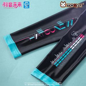 오리지널 Moeyu 하츠네 미쿠 팔 슬리브 1 쌍 야외 스포츠 UV 썬 쉴드 썬 프로텍션 커버 Anime Vocaloid Peripheral
