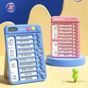 휴대용 자기 규율 집안일 차트, 일일 체크리스트 보드, 일상 차트, 12 장의 집안일 카드