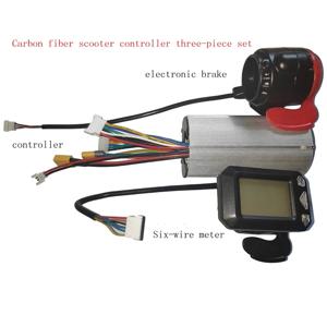 1SET 컨트롤러 브레이크 LCD 디스플레이 24V 250W 전기 스쿠터 컨트롤러 브러시리스 모터 전기 자전거 액세서리