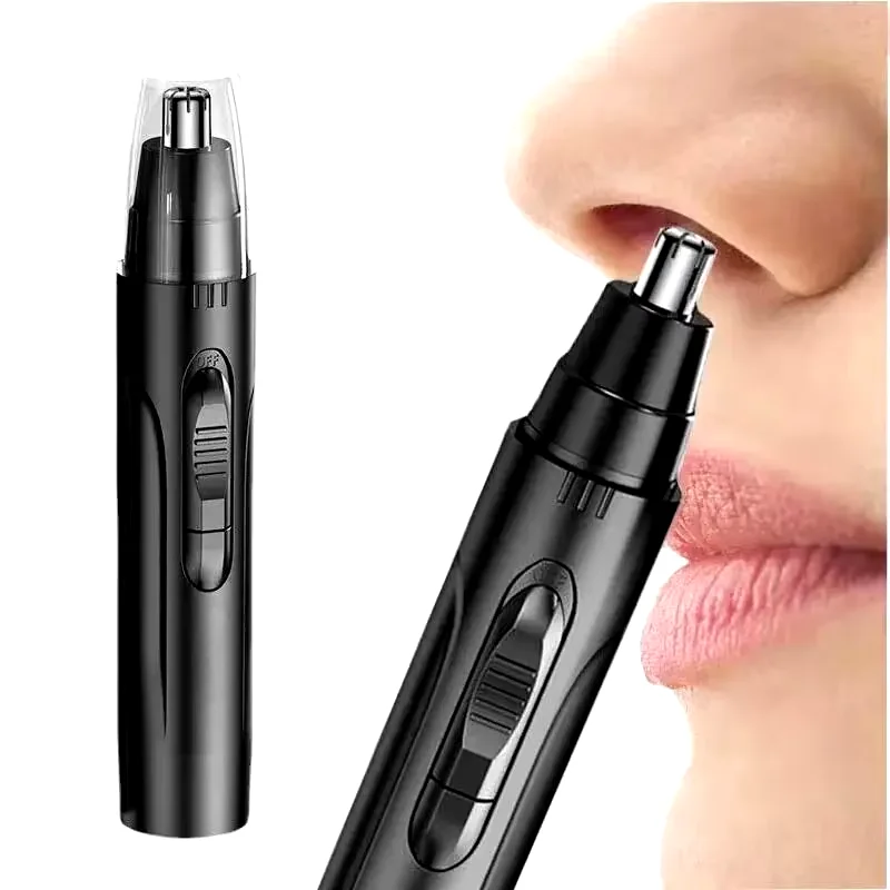 전기 코 헤어 트리머 안전 코를 다치게하지 않음 머리카락이 붙어 있지 않음 다기능 면도 코 헤어 전기 눈썹 트리머