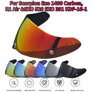 R1 오토바이 헬멧 바이저 렌즈 KDF-16-1 바이저 Scorpion Exo 1400 Carbon, R1 Air EXO 520 EXO 391