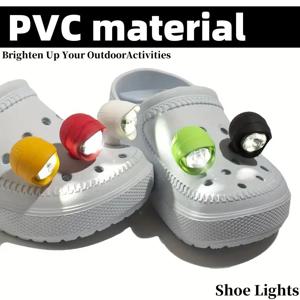 2pcs 신발 조명 PVC LED 헤드 라이트 신발 야간 라이드, 산책 및 개 산책 야외 활동, 3 가지 조명 모드 용 액세서리