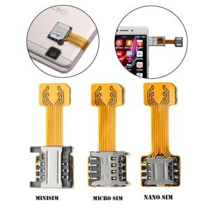 SIM 카드 익스텐더 범용 TF 하이브리드 Sim 슬롯 마이크로 SD 익스텐더 Nano Cato 안드로이드 폰용 듀얼 SIM 카드 어댑터