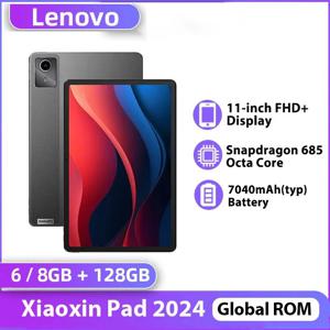 글로벌 ROM Lenovo XiaoXin Pad 2024 태블릿 6GB 8GB 128GB 패드 Snapdragon 685 Octa Core 11 
