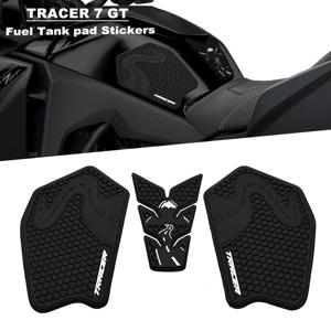 Yamaha Tracer 7 GT Tracer 700 7gt Tracer7gt 2020 2021 2022 측면 연료 탱크 패드 보호 스티커 무릎 그립 견인 패드