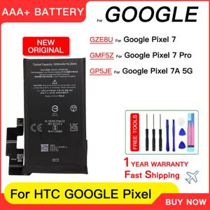 HTC Google Pixel 7 7 Pro 7A PRO 용 100% 정품 교체 배터리 GZE8U GMF5Z GP5JE 배터리 교체 배터리 배터리 + 도구