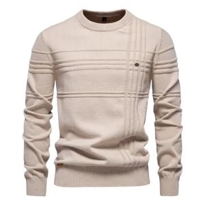 가을, 겨울 새로운 Shi Crewneck 풀오버 고품질 패션 따뜻한 남성 솔리드 컬러 스웨터 남자 옷