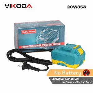 YIKODA AC 220V ~ 20V/40A DC 전원 적응 18V Makita 인터페이스 전동 공구 무선 도구 액세서리와 호환 가능