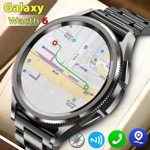삼성 갤럭시 워치 6 스마트워치 남성용 100+ 스포츠 모드 GPS NFC 방수 AMOLED HD 스크린 스마트워치 2025 신제품