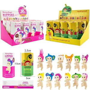 엔젤 블라인드 박스 수확 시리즈 과일 및 야채 1-12PCS 애니메이션 피규어 장식품 인형 팬 어린이 크리스마스 선물