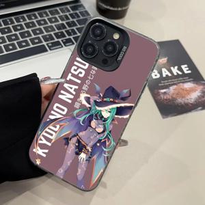 데이트 어 라이브 나츠미 쿄노 아이폰 16 15 14 13 12 11 X XR XS 8 7 Pro Max Plus 컬러 프린팅 반투명 예쁜 폰 케이스
