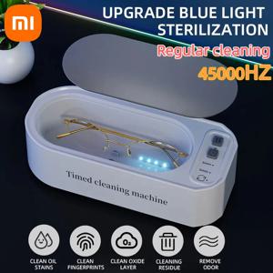 샤오미 250mAh 초음파 안경 세척기 초음파 타이머 보석 칫솔 고주파 초음파 세척기