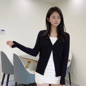 2025 가을 한국 패션 브라운 블랙 귀여운 탑 가디건 여성 크로 셰 뜨개질 핑크 탑 니트 스웨터 긴 소매 탑 의류, 귀여운 탑 가디건 여름 가디건 한국스타일 스웨터 볼레로가디건 긴팔 티셔츠 한국 조끼 스웨터 가디건 여성여름 톰브라운 가디건 블라우스 한국 스타일