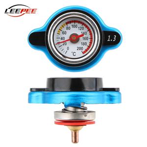 0.9/1.1/1.3Bar 자동차 물 탱크 커버 온도 게이지 온도계 라디에이터 캡 압력 온도 센서 AutomotiveAccessories