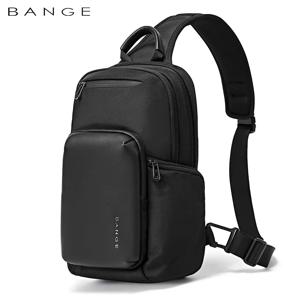 BANGE 2024 남성용 새로운 도착 다기능 크로스 바디 백 어깨 메신저 가방 대용량 방수 남성용 슬링 가방