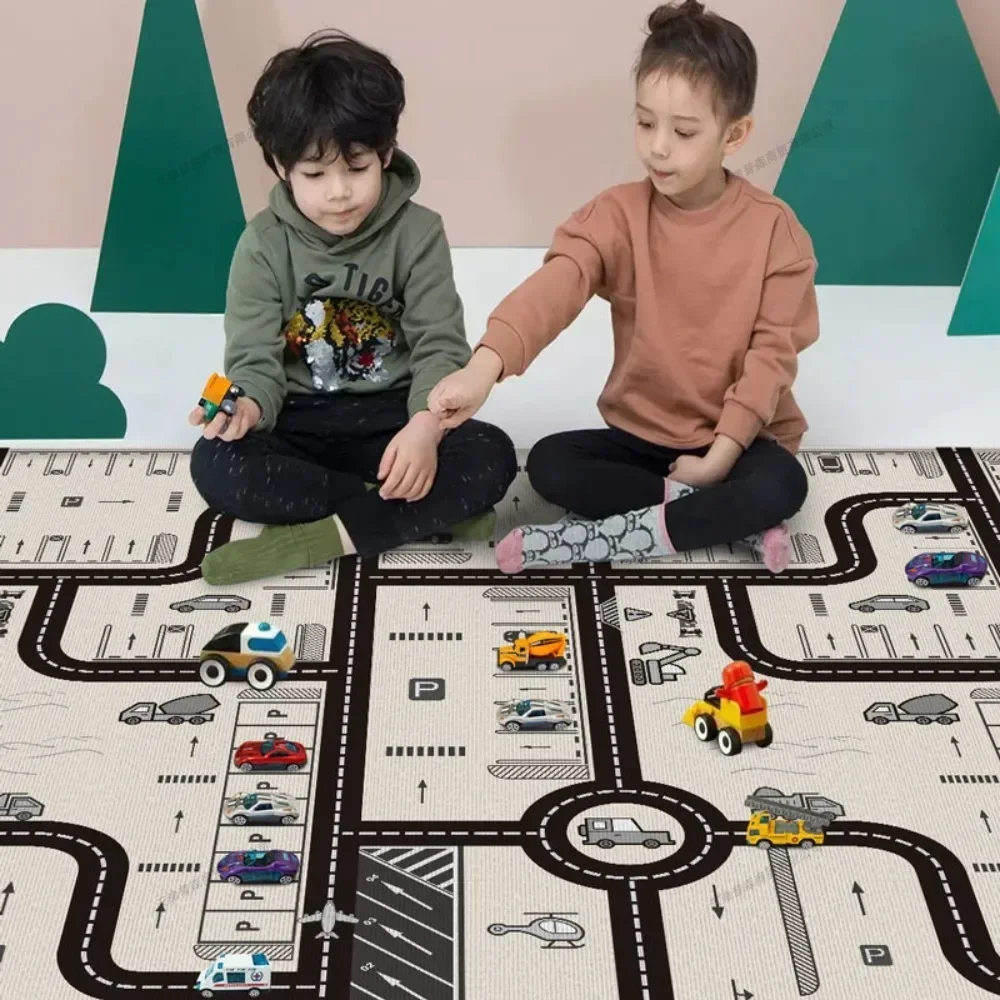 접이식 아기 놀이 매트 퍼즐 교육 매트 어린이 카펫 아기 장난감 아이 통합 크롤링 활동 러그 아기 액세서리