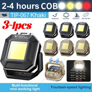 COB LED 작업등, 마그네틱 베이스가 있는 방수 검사 램프, 충전식 비상 조명, 자동차 수리 비상 작업장
