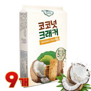 코코넛 크래커 56.25g(11.25g*5개), 9개