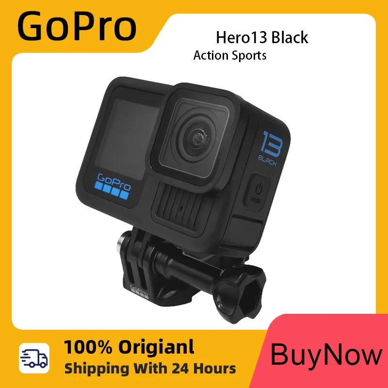 【EU 재고】GoPro Hero 13 블랙 스포츠 카메라 방수 및 흔들림 방지 사이클링 5.3K 비디오 라이브 스포츠 카메라 Go Pro Hero 13