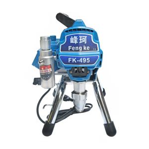 전문 에어리스 분무기 페인트 기계 피스톤 펌프 스프레이 건 2500W 2.5L 전기 페인트 분무기 495 그림 공작 기계