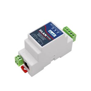 ZLAN5143D DIN 레일 장착 직렬-이더넷 장치 서버 Modbus 게이트웨이 RS485-TCP/IP DC9-24V
