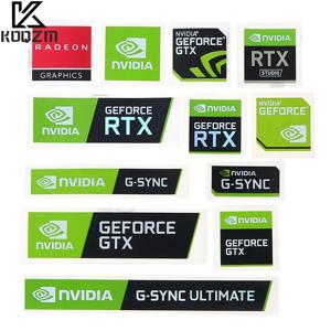 새로운 NVIDIA GTX GEFORCE 노트북 데스크탑 라벨 장식 스티커
