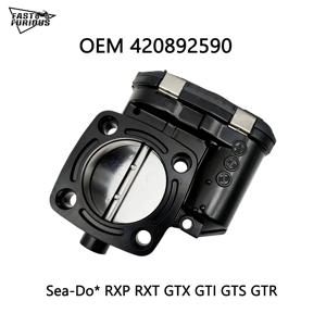SeaDoo 4Tec용 60MM 스로틀 바디 밸브 0280750505 420892590 420892591 420892592   GTX GTR RXP RXT 90 130 155 215 255 260 300