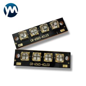 UV LED 40W 모듈 365nm 385nm 395nm 405nm 건조 오프셋 잉크 인쇄 자외선 경화 광원 6565 10W 칩