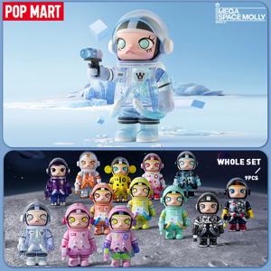 팝 마트 메가 스페이스 몰리 100% 시리즈 02-B 미스터리 박스 1PC/9PCS POPMART 블라인드 박스 액션 피규어