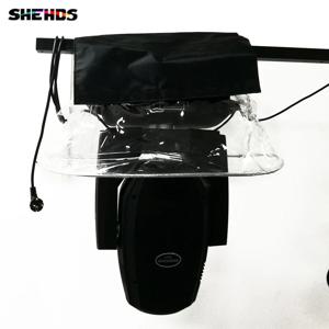 SHEHDS 무대 조명 투명 레인 커버 1680D 옥스포드 천 야외 쇼 이동 헤드 라이트 파 라이트