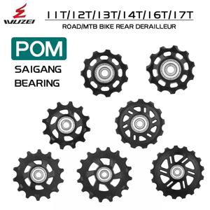 WUZEI 자전거 풀리 베어링 휠 11T 12T 13T14T15T16T17T Shimano Sram MTB 자키 뒷 변속기 용 도로 자전거 가이드 휠