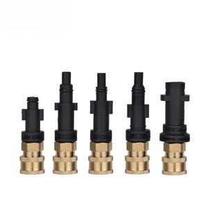 Karcher Lava 세차 물총 폼 포트 어댑터 1/4 빠른 연결 건 헤드 고압 자동차 세탁기 액세서리