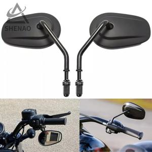 오토바이 백미러는 Harley 시리즈 Xl883/1200/x48 Gv300 Honda Cm500 수정 백미러 액세서리에 적합합니다.