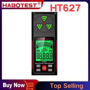 HABOTEST HT627 전자기장 방사선 검출기 테스터 EMF 미터 다기능 휴대용 무선 주파수 경고 측정기