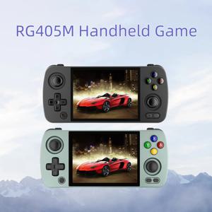 휴대용 레트로 AliExpress 게임 콘솔, 4 인치 IPS 터치 스크린, T618 CNC 알루미늄 합금, 안드로이드 12, RG405M