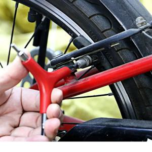 육각 렌치 Y 형 3 웨이 4/5/6mm 스패너 자전거 수리 도구 삼차 육각형 스패너 사이클링 MTB 산악 자전거 액세서리