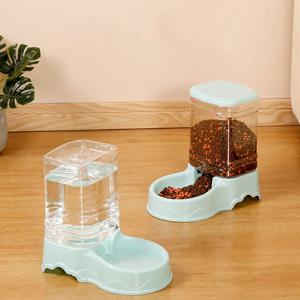 고양이 애완 동물 자동 공급기 마시는 그릇 대용량 개 3.8L 조합 곡물 저장 버킷 공급 업체