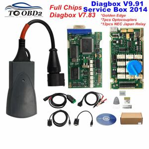 Lexia 다국어 Lexia-3 진단 코드 리더, Lexia 3 PP2000 풀 칩 Diagbox V9.91 V7.83 펌웨어, 921815C Lexia V48 V25 OBD2