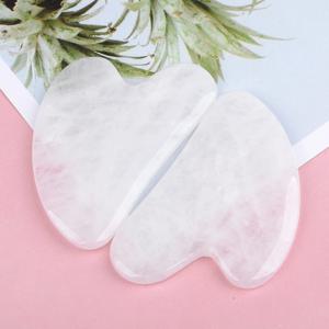 여성용 휴대용 구아샤 마사지 천연 송진 옥 스크레이퍼, 얼굴 구아샤 스파 목 마사지기, 얼굴 피부 관리, 미용 건강 도구, 1 개