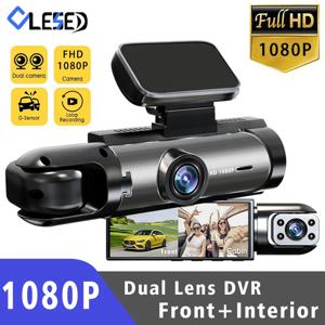 듀얼 렌즈 대시 캠 자동차 DVR FHD 1920*1080P 대시 카메라 캐빈 Dashcam 차량 비디오 드라이브 레코더 인테리어 미니 Dvrs 블랙 박스
