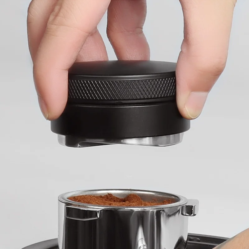 커피 디스트리뷰터 에스프레소 분배 도구, 레벨러 3 각도 경사, 조절식 팜 탬퍼, 51mm, 53mm, 58mm 포타필터