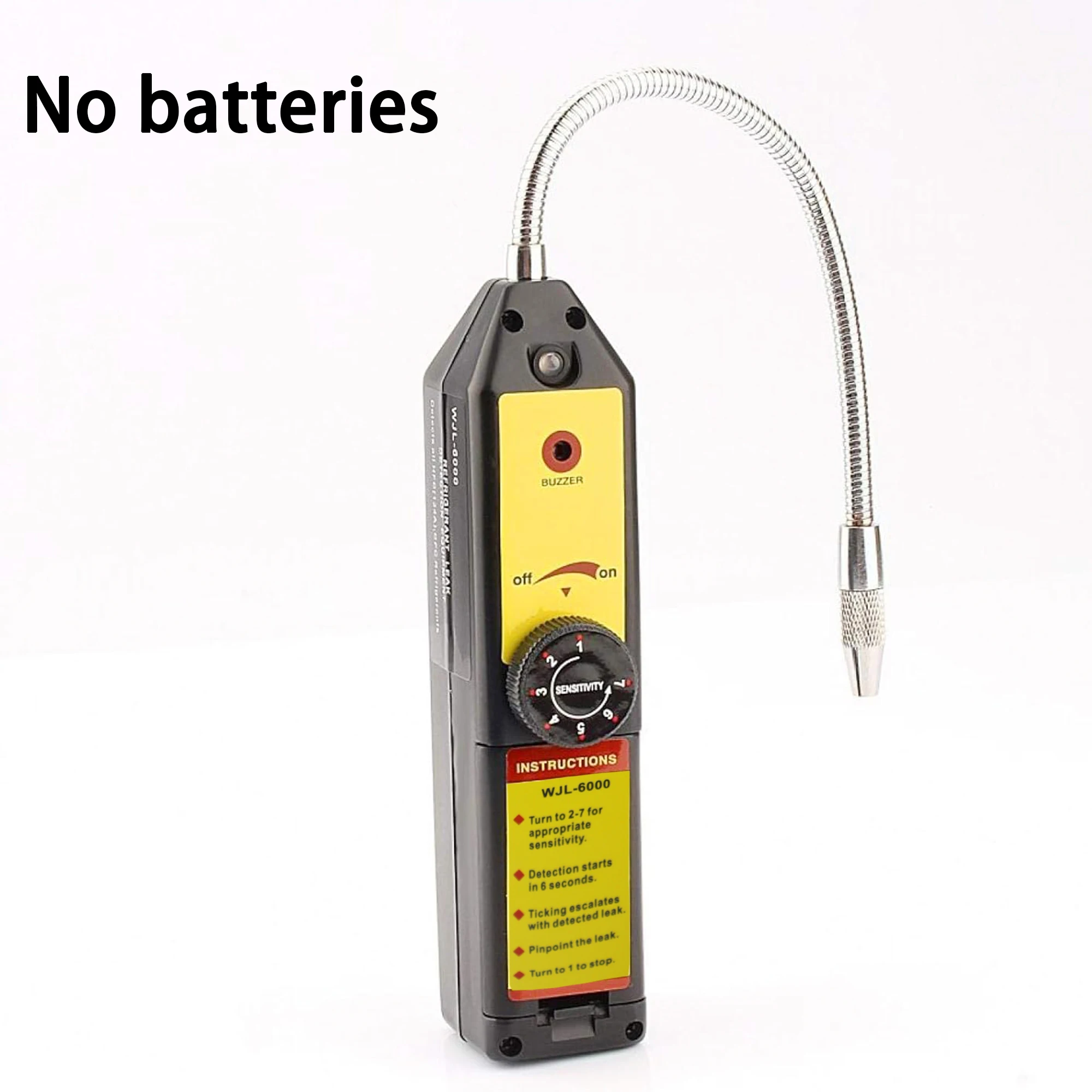 WJL-6000 냉매 누출 감지기 R134a R410a R1234yf CFC HCFC HFC HFO용 ACFreon 누출 스니퍼