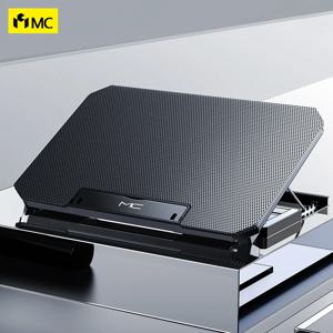 Q100 17 인치 게임용 노트북 쿨러 팬 Led 스크린 2 개의 USB 포트 2600RPM 노트북 냉각 패드 노트북 스탠드 노트북 팬 쿨러