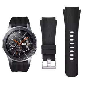 삼성 갤럭시 워치용 실리콘 스트랩, 22mm, 46mm, 기어 S3, 프론티어, 화웨이, 46mm, 부드럽고 편안한 손목 밴드, Amazfirt GTR용