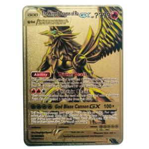 새로운 포켓몬 20 스타일 카드 골드 메탈 포켓몬 카드 영어 하드 아이언 카드 Mewtwo Pikachu Gx Charizard Vmax 패키지 게임 Coll