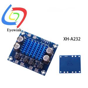 XH-A232 HD 디지털 오디오 증폭기 보드 MP3 증폭기 모듈 12V 24V 리밍 보드 듀얼 채널 30W