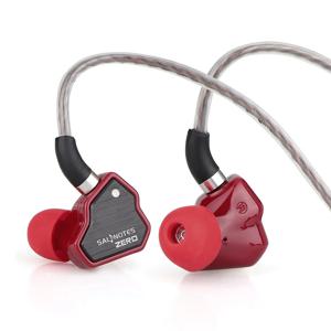 7Hz Salnotes Zero HiFi 10mm 다이나믹 드라이버 이어폰 IEM 금속 복합 다이어프램 N52 자석