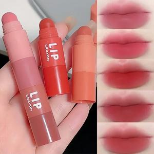 립스틱 세트 립 글로스 4 가지 색상 1 매트 벨벳 립스틱 펜 키트 Lipliner 방수 지속 페이딩 립 메이크업 화장품