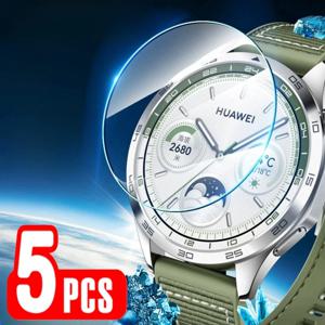 화웨이 시계 GT 4에 대 한 5Pcs 경도 강화 유리 화웨이 시계 GT4 액세서리에 대 한 46MM 41MM 안티 스크래치 필름 화면 보호기